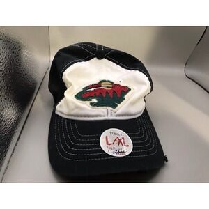 Minnesota Wild Hat Cap NWT Distressed Reebok Old Beach